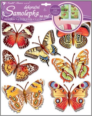 Wall Sticker Butterflies 30,5x30,5 cm