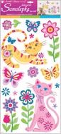 Wall Stickers 60x32 cm, Cats
