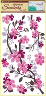 Wall Sticker 69x30 cm, Brown-pink Twig