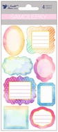 Write-on Stickers 4 Sheets 17 x 9 cm 