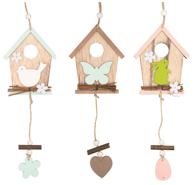 Hanging Wooden Birdhouse 27 cm