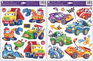 Wall Sticker 33 x 29 cm, Cars 