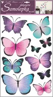 Wall Sticker 50 x 32 cm, Butterflies 