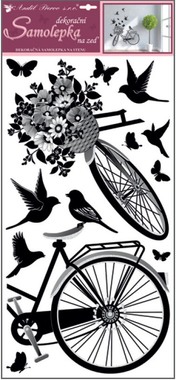 Wall sticker 60 x 32 cm, Bicycle 