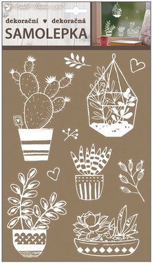 Home Decor Stickers White 30 x 21 cm 