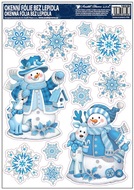Decorative Window Cling – Two Snowmen