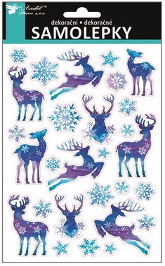 Sticker 25x14 cm, Deer