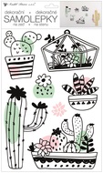 Wall Stickers 24 x 42 cm, Cactuses 