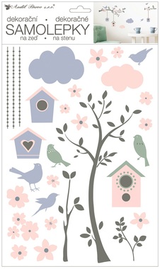 Wall Stickers 24 x 42 cm, Tree 