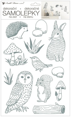 Wall Stickers 24 x 42 cm, Animals