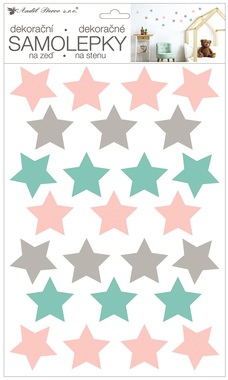 Wall Stickers 24 x 42 cm, Stars