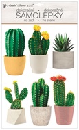 Wall Sticker 29 x 49 cm 3D Cactuses