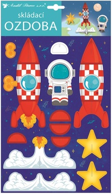 Paper Puzzle Rocket 21 x 36,5 cm