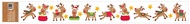 Decorative Window Cling – Reindeer