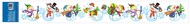 Decorative Window Cling – Snowmen