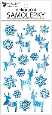 Stickers Deers 10 x 21 cm