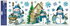 Decorative Window Cling – Snowmen with a house