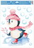 Decorative Window Cling – Penguin