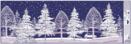 Decorative Window Cling – Mixed forest