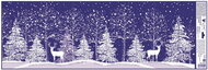 Decorative Window Cling – Forest with deer