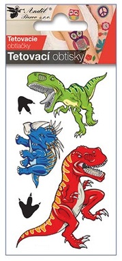 Tattoo Stickers 10,5x6 cm - Big Dinos