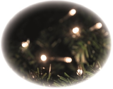 Christmas lighting – waterfall, multicolor, 5 × 0.7 m, 300 LEDs, cool white + 5 m power lead