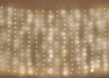 180LED NANO CURTAIN MF 1.7X1,5M WARM WHITE