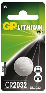 CR2032 Batteries 3 V, Lithium