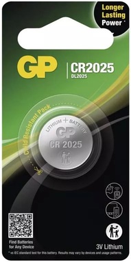 CR2025 Batteries 3 V, Lithium