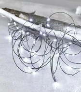 11202 Osvětlen&iacute; nano zelen&eacute; 15 m - 150 LED studen&aacute; b&iacute;l&aacute; + 5m př&iacute;vodn&iacute; kabel + časovač-4