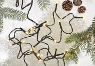 11252 Osvětlen&iacute; v&aacute;nočn&iacute; 12 m - 120 LED jantarov&aacute; + 5 m př&iacute;vodn&iacute; kabel + časovač-4