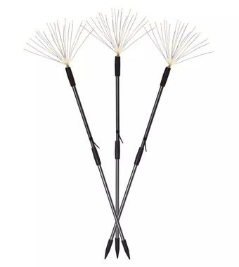 Glowing branch stakes, warm white, 180 LEDs + timer