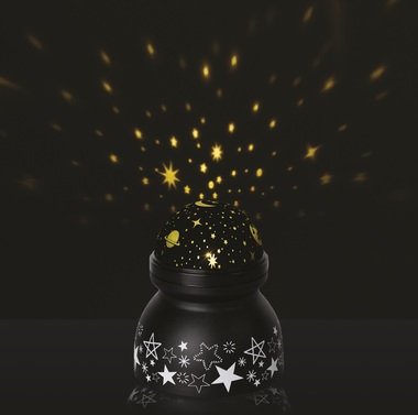 LED night projector – space