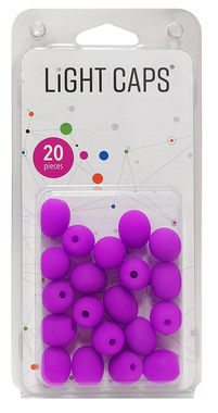 Light Caps Violet 20 pcs 