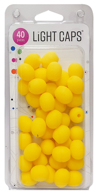 Light Caps Yellow 40 pcs 