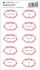 Stickers for Spice Jar 25x14 cm, 3. RED