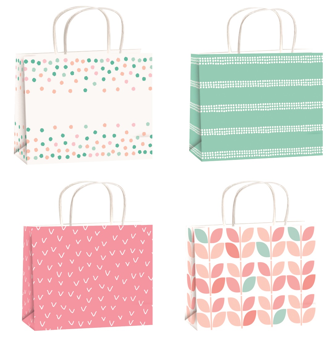 horizontal gift bags