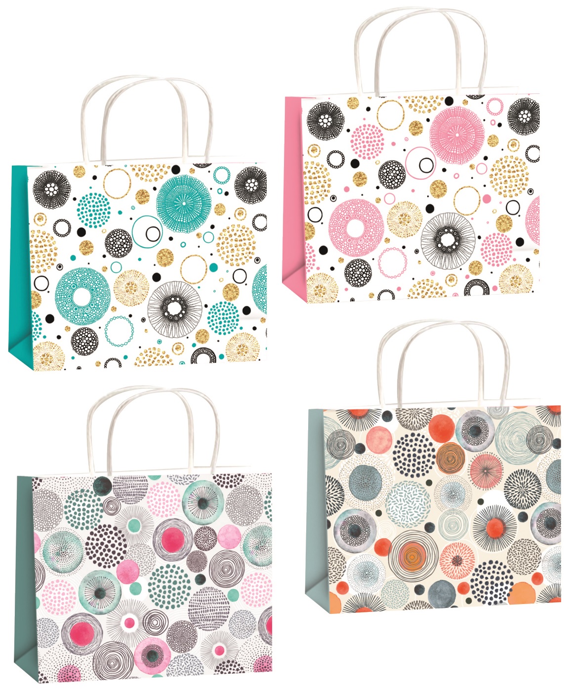 horizontal gift bags