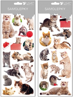 Stickers 30x12 cm Cats