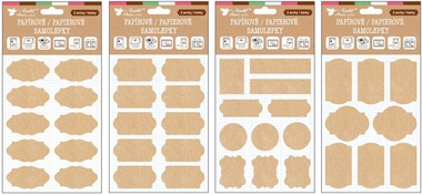 Write-on Stickers, Craft Paper, 2 Sheets