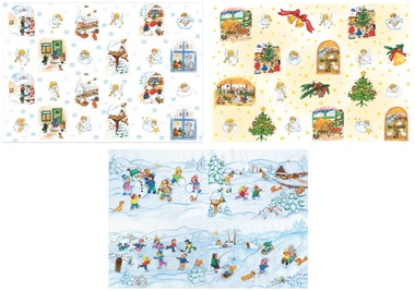 Christmas Wrapping Paper Czech Winter 200 x 70 cm