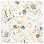 13308 Pap&iacute;rov&eacute; ubrousky celoročn&iacute;, tř&iacute;vrstv&eacute; 33 x 33 cm, 20 ks-1