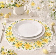 13315 Pap&iacute;rov&eacute; ubrousky, tř&iacute;vrstv&eacute;, kruhov&eacute; O 32 cm, 12 ks-3