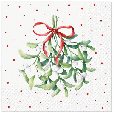 Paper Napkins 3-ply, 33 x 33 cm, 20 pcs, Christmas