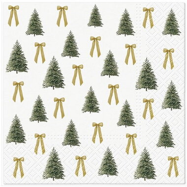 Paper Napkins 3-ply, 33 x 33 cm, 20 pcs, Christmas