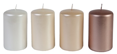Cylinder Shape Candle 22 x 240 mm, 4 pcs