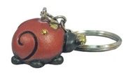 Key Chains, coloured, pearl, approx.3 cm 3. LADYBIRD