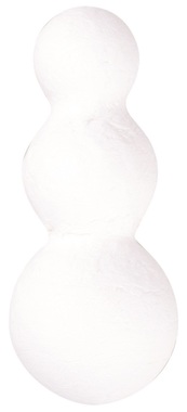 Snowman body made of pulp, 11 cm