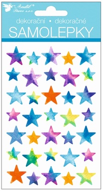 Stickers Stars 15 x 10 cm 