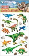 15037 Samolepky plastické dinosauři 10,5 x 19 cm -1